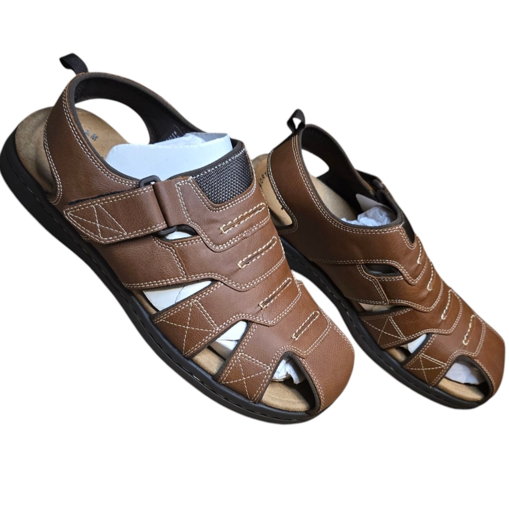 Dockers Men Searose Sandal With Strap - Rust
